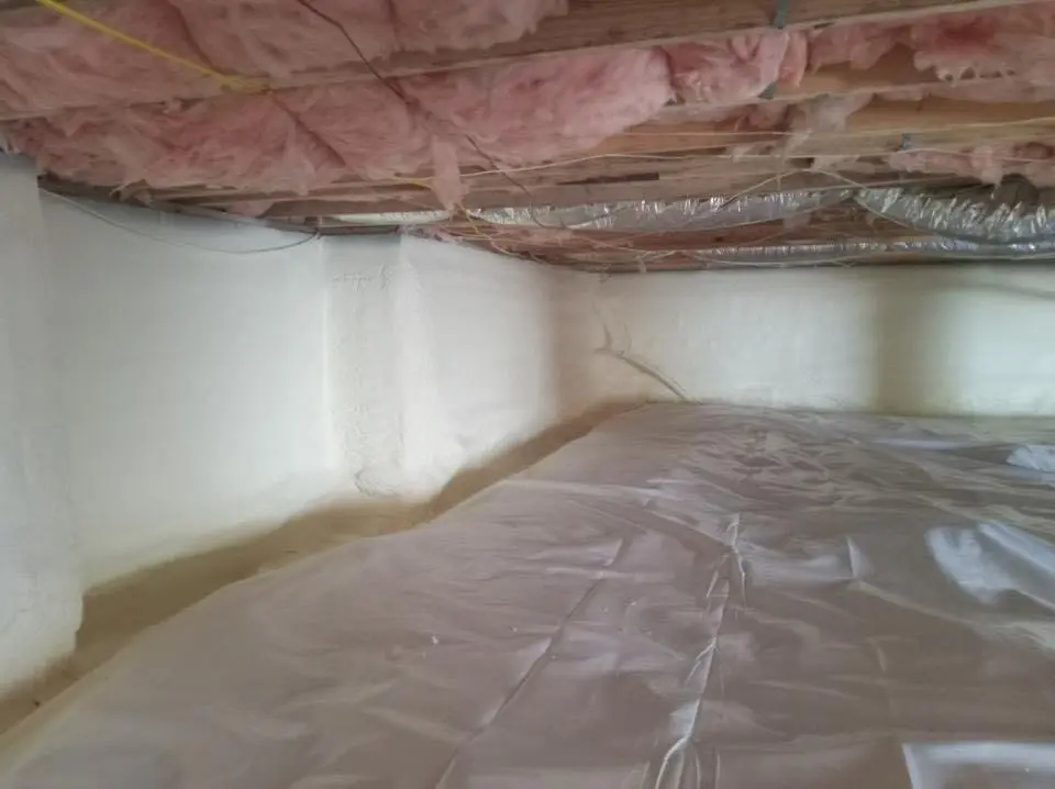 Crawl space encapsulation with closed-cell spray foam for Roof Maintenance in Tempe